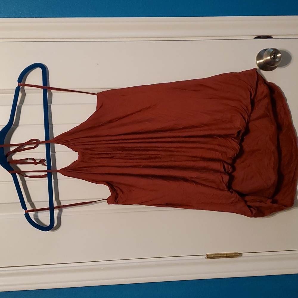 WHBM Rust Halter Top
